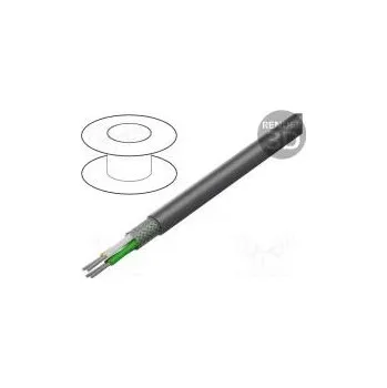 elektrický kabel LAPP 0044704 Vodič LiYCY A 4x22AWG PVC tmavě šedá 300V Ochranná žíla není