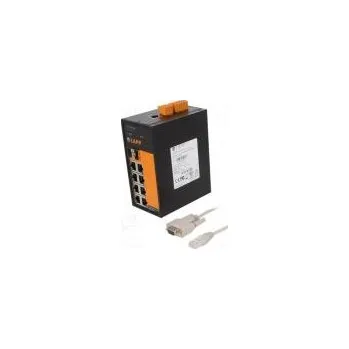 Síťový prvek Switch Ethernet spravovatelný Počet portů 10 18÷60VDC DIN