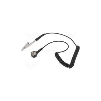 RC vybavení Kroucený propojovací vodič s patentkou 1,5m 1MΩ