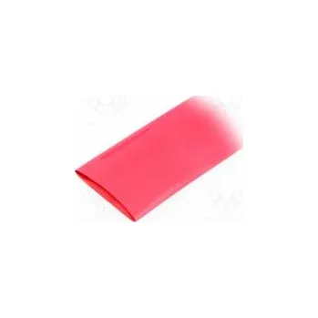 Teplem smrštitelná trubička 2 1 50,8mm L 1,2m červená 5ks.