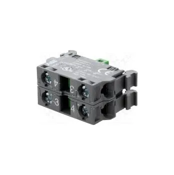 Kontaktní prvek NO x2 6A/240VAC 5A/24VDC 22mm čelní upevnění