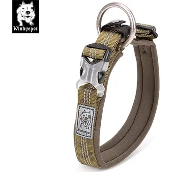 Obojek pro psa Obojek pro psa, hnědý, reflexní Velikost: L