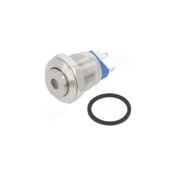 Switch Switch vandal resistant Pos 2 SPST-NO 2A/36VDC IP65 OFF-(ON)