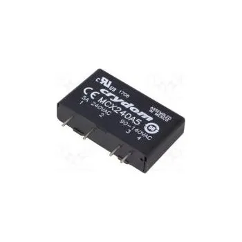 Relé Relé polovidičová Uříd 90÷140VAC 5A 12÷280VAC THT SIP