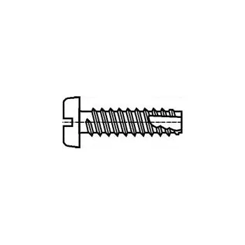 Vrut Vrut 3,5x6,5 Hlava válcová plochá 1mm kalená ocel zinek