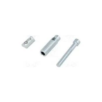 Stavební profil Montážní šroub pro profily Šířka drážky 5mm ocel zinek