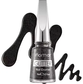 Přípravek na nehty Flormar lak na nehty Glitter, 11ml, č.GL10