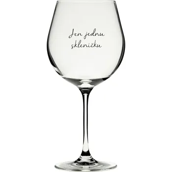 Sklenice Bella Rose Velká sklenice na víno Jen jednu skleničku