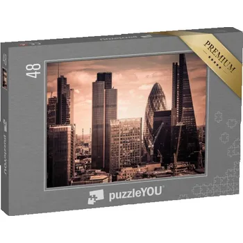 Puzzle puzzle 48 dílků „Mrakodrap, Londýn, Anglie“