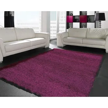 Koberec Spoltex kusový koberec Shaggy Plus 957 Purple rozměr 160 x 230 cm