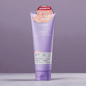 Šampon ORJENA - Ginger Volume Firming Shampoo - Šampon na poškozené a jemné vlasy se zázvorem - 200 ml