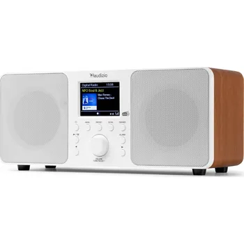Radiopřijímač Audizio Genua DAB+ Stereo radio white