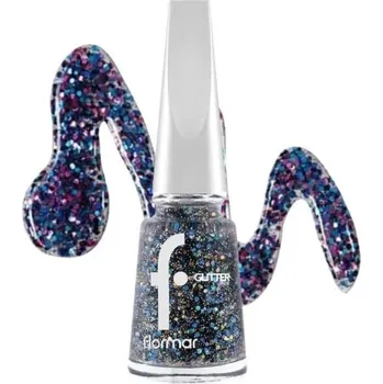 Přípravek na nehty Flormar lak na nehty Glitter, 11ml, č.GL41