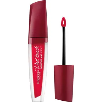 Přípravek na rty Deborah Milano tekutá matná rtěnka Red Touch, 07 Fiery Red, 5ml