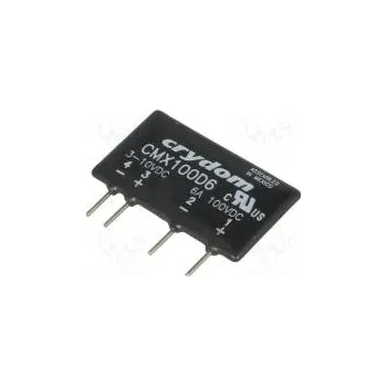 Relé Relé polovidičová Uříd 3÷10VDC 6A 0÷100VDC THT SIP Řada CMX