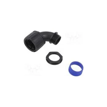 Úhlový konektor 90° polyamid HelaGuard -50÷135°C IP66