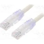 Patch cord TX6™ PLUS,U/UTP 6 lanko Cu LSZH bílá Dél 5m 24AWG