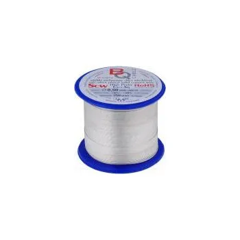 Vázací drát Postříbřený měděný drát 2mm 250g Cu,postříbřené 8m