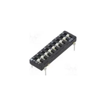 Switch Přepínač DIP-SWITCH Počet sekcí 9 OFF-ON 0,025A/24VDC pol 2