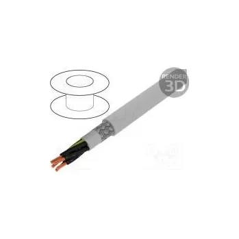 elektrický kabel LAPP 0011181 Vodič ÖLFLEX® 191 CY 4G1mm2 PVC šedá 300/500V