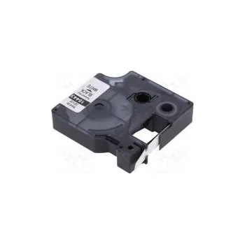 Pásek do tiskárny Páska 9mm 5,5m bilá Barva znaku černá