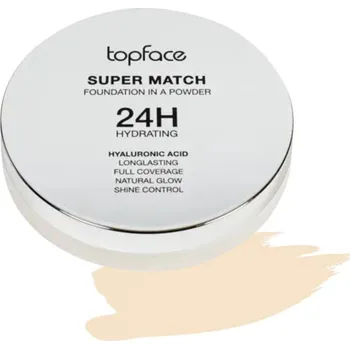 Přípravek na tvář TOPFACE pudrový make-up Super Match, 002, 10g