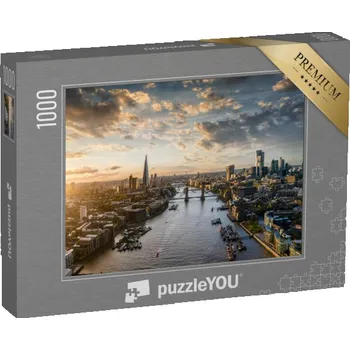 Puzzle puzzle „Panoramatický pohled na Londýn, Anglie“