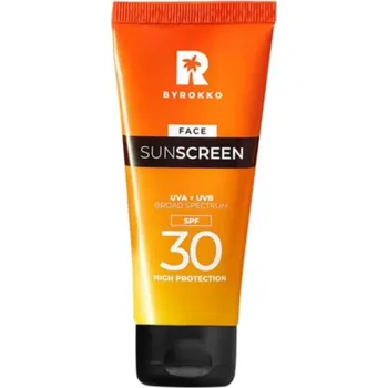 Přípravek na opalování Byrokko opalovací krém na obličej SPF30, 50ml