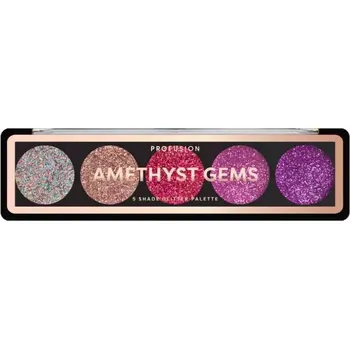 Oční stíny Profusion paletka očních stínů Amethyst Gems, 4,5g