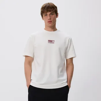 Pánské oblečení Reserved - Tričko comfort fit - bílá - 407EX-00X - 407EX-00X-XL