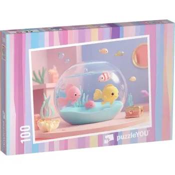 Puzzle puzzle 100 dílků „Bublinková melodie“