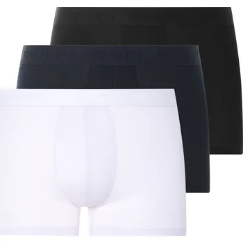 Boxerky esmara Men Pánské boxerky, 3 kusy (černá / tmavě modrá / bílá, 6/L)