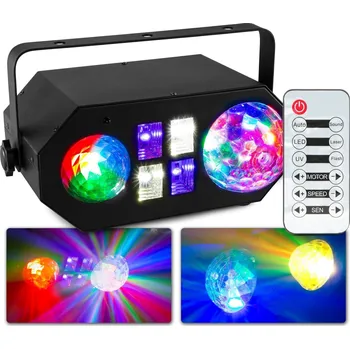 Světelný efekt BeamZ LEDWAVE Jellyball, Water Wave a UV efekt