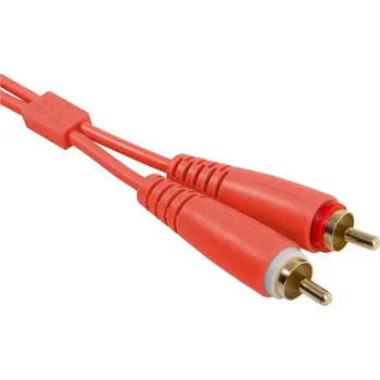 Audio kabel UDG Ultimate Audio Cable Set RCA - RCA Red Straight 3m