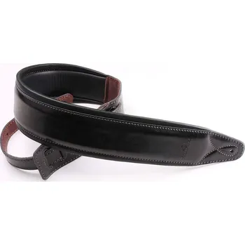 Kytarový popruh Soundsation Padded Leather Strap Black