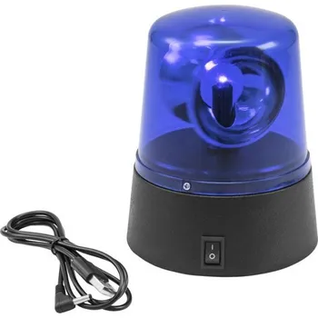 Osvětlovací technika Eurolite Led Mini Policejní Maják Modrý