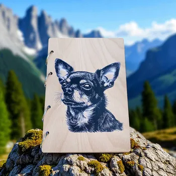 art-wood.cz Dřevěný zápisník - Čivava