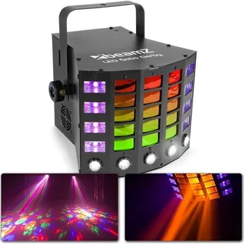 Osvětlovací technika BeamZ Gobo Derby s UV a Strobo