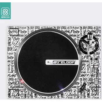 Gramofon Doto Design Skin RP-7000 SCRATCH STYLE White