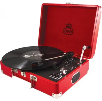 Gramofon GPO Attache Red