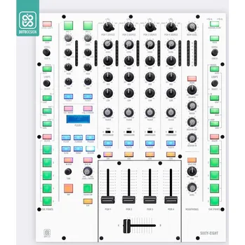 Hi-Fi komponenty Doto Design Skin Sixty-Eight 68 DAY & NIGHT White