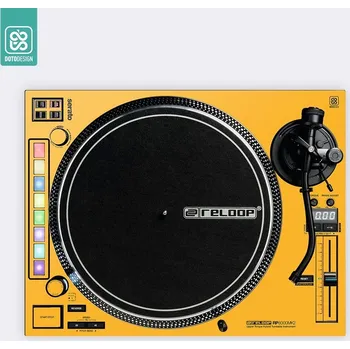 Gramofon Doto Design Skin RP-8000 MK2 FULL COLORS Dark Yellow