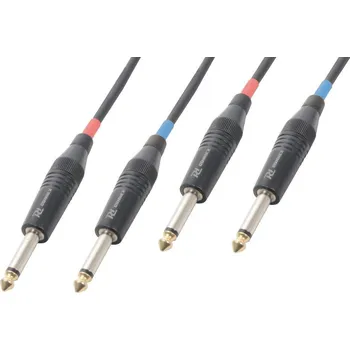 Kabel Power Dynamics CX72-5 Cable 2 x 6.3 Mono - 2 x 6.3 Mono 5.0M