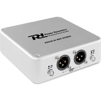 Power Dynamics PDX30 aktivní stereo DI BOX