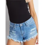 Dámské džínové kraťasy 2353 modré XS