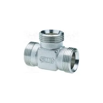 Fitinka T-kus Vněj.závit G 3/4" H 40mm Mat poniklovaná mosaz L 54mm