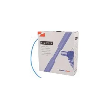 Teplem smrštitelná trubička 2 1 2,4mm L 10m modrá kartónové