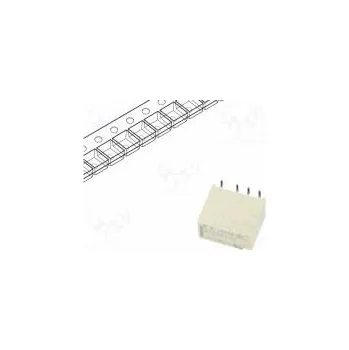 Relé Relay electromagnetic DPDT Ucoil 12VDC 2A 0.3A/125VAC SMT