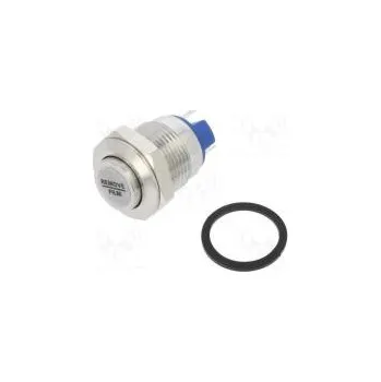 Switch Switch vandal resistant Pos 2 SPST-NO 2A/36VDC IP65 OFF-(ON)