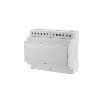 spínaný zdroj Kryt na přípojnici DIN Y 90mm X 106mm Z 53mm PPO šedá